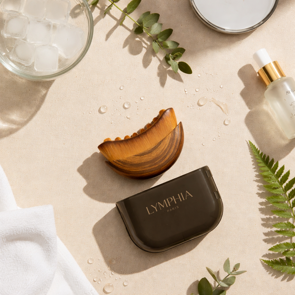 LYMPHIA™ – Brosse de Drainage Lymphatique pour Visage